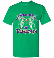 Metallica Minnesota Vikings Logo Shirt - zezetee