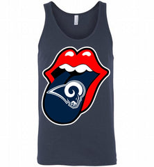 Los Angeles Rams  x The Rolling Stones Logo Tank - zezetee