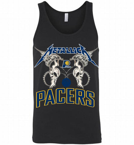 Metallica Indiana Pacers Logo Tank - zezetee