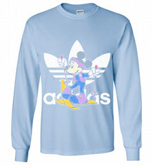 ADIDAS SKI MINNIE MOUSE DISNEY SPORTS Gildan Long Shirt - zezetee