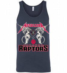 Metallica Toronto Raptors Logo Tank - zezetee