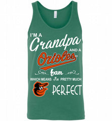 I'M A Grandpa And A Baltimore Orioles Fans Gift Tank - zezetee