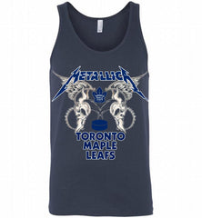 Metallica Toronto Maple Leafs Logo Tank - zezetee