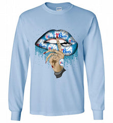 Philadelphia 76ers Lip Shut The Fuck Up Gildan Long Shirt - zezetee