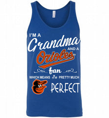 I'M A Grandma And A Baltimore Orioles Fans Gift Tank - zezetee