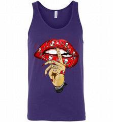 NFL Tampa Bay Buccaneers Lip Shut The Fuck Up Tank - zezetee