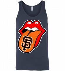 San Francisco Giants  x The Rolling Stones Logo Tank - zezetee