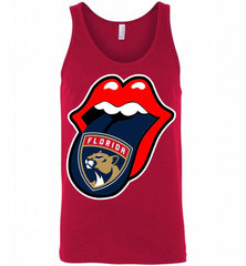Florida Panthers  x The Rolling Stones Logo Tank - zezetee