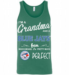 I'M A Grandma And A Toronto Blue Jays Fans Gift Tank - zezetee
