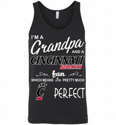 I'M A Grandpa And A Cincinnati Bearcats Fan Tank