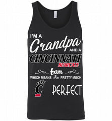 I'M A Grandpa And A Cincinnati Bearcats Fan Tank - zezetee