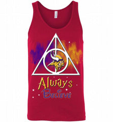 Minnesota Vikings Always Believe Harry Potter Tank - zezetee