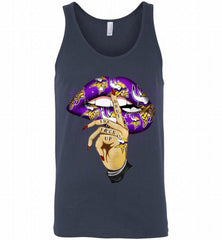 NFL Vikings Lip Shut The Fuck Up Tank - zezetee
