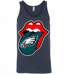 Philadelphia Eagles  x The Rolling Stones Logo Tank - zezetee