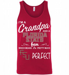 I'M A Grandpa And A Florida State Seminoles Fan (2) Tank - zezetee