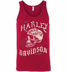 HARLEY DAVIDSON SKULL Houston Rockets Tank - zezetee