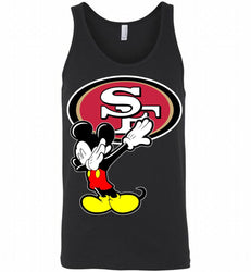 Disney Mickey Mouse Dabbing San Francisco 49ers Tank