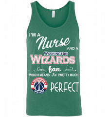 I'M A Nurse And A Washington Wizards Fans Perfect Tank - zezetee