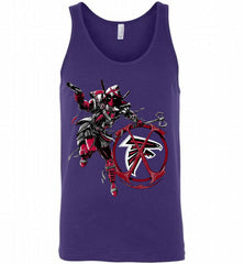 Deadpool Assassin Atlanta Falcons Fan Tank - zezetee