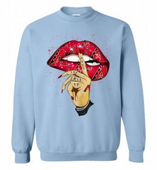 MLB Arizona Lip Shut The Fuck Up Crewneck Sweatshirt - zezetee