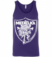 Oakland Raiders Metallica Mashup Tank - zezetee