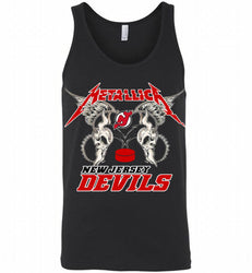 Metallica New Jersey Devils Logo Tank