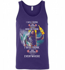 AQUAMAN I WILL DRINK JOSE CUERVO HERE THERE I WILL DRINK JOSE CUERVO EVERYWHERE Tank - zezetee