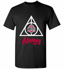 OHIO STATE BUCKEYES DEATHLY HALLOWS ALWAYS GIFT Shirt - zezetee