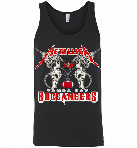 Metallica Tampa Bay Buccaneers Logo Tank - zezetee