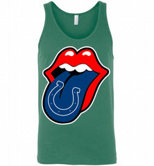 Indianapolis Colts  x The Rolling Stones Logo Tank - zezetee