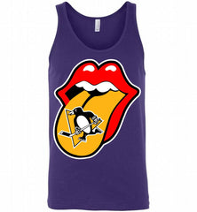 Pittsburgh Penguins  x The Rolling Stones Logo Tank - zezetee