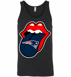New England Patriots  x The Rolling Stones Logo Tank