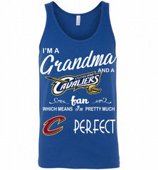 I'M A Grandma And A Cleveland Cavaliers Fans Perfect Tank - zezetee