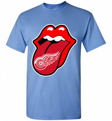 Detroit Red Wings  x The Rolling Stones Logo Shirt - zezetee