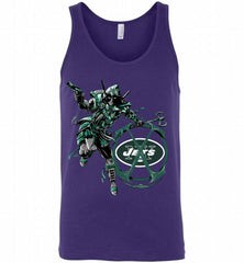 Deadpool Assassin New York Jets Fan Tank - zezetee