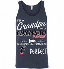 I'M A Grandpa And A Cincinnati Bearcats Fan Tank - zezetee