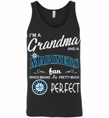 I'M A Grandma And A Seattle Mariners Fans Gift Tank - zezetee