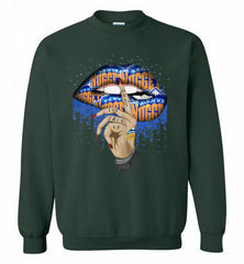Denver Nuggets Lip Shut The Fuck Up Crewneck Sweatshirt - zezetee