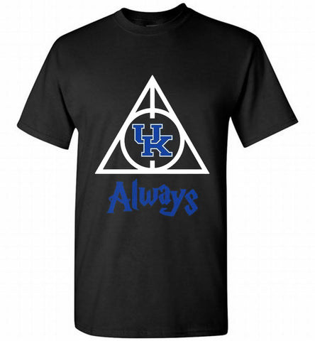 KENTUCKY WILDCATS DEATHLY HALLOWS ALWAYS GIFT Shirt - zezetee