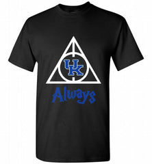 KENTUCKY WILDCATS DEATHLY HALLOWS ALWAYS GIFT Shirt - zezetee