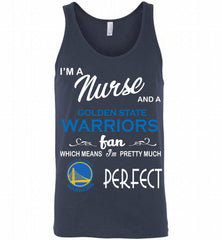 I'M A Nurse And A Golden State Warriors Fans Perfect Tank - zezetee