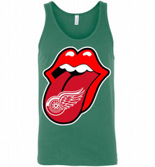 Detroit Red Wings  x The Rolling Stones Logo Tank - zezetee
