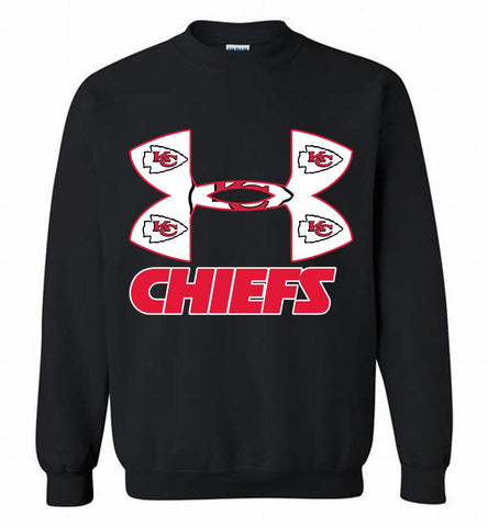 Under Armour Kansas City Chiefs Crewneck Sweatshirt - zezetee