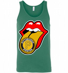 Pittsburgh Pirates  x The Rolling Stones Logo Tank - zezetee