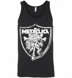 Oakland Raiders Metallica Mashup Tank