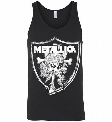 Oakland Raiders Metallica Mashup Tank - zezetee