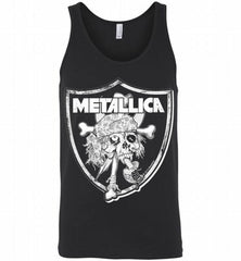 Oakland Raiders Metallica Mashup Tank - zezetee