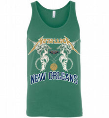 Metallica New Orleans Pelicans Logo Tank - zezetee