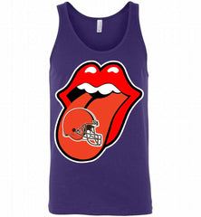 Cleveland Browns x The Rolling Stones Logo Tank - zezetee