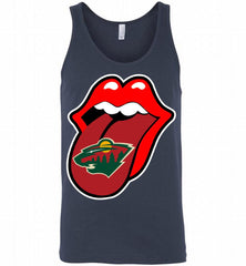 Minnesota Wild x The Rolling Stones Logo Tank - zezetee